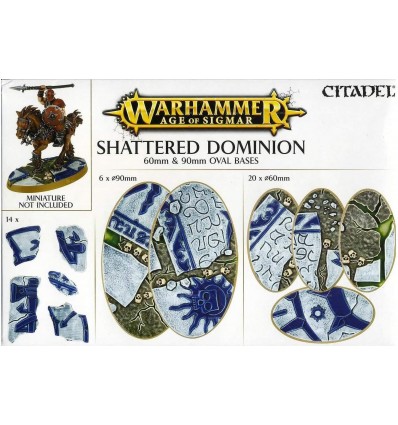 Shattered Dominion 60mm - 90mm Oval Bases Citadel