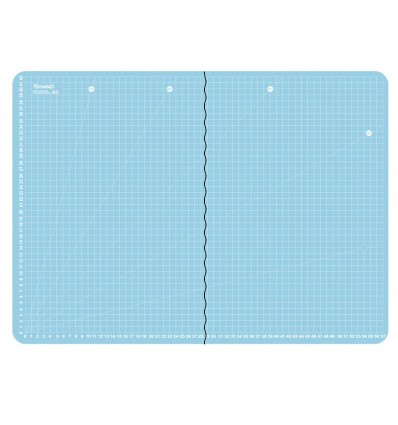Superficie de corte A2 45x60 Plegable Celeste Hand