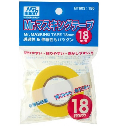Mr.Masking Tape 18mm Mr Hobby