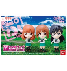 Girls und Panzer Miho, Saori, Hana Petiture-rise Bandai