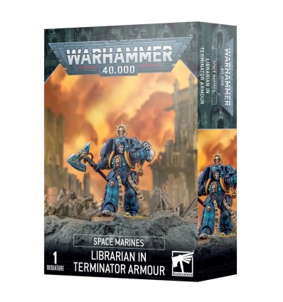 Space Marines Librarian In Terminator Armour Citadel