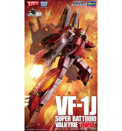 VF-1J Super Battroid Valkyrie Miria 1/72 Hasegawa