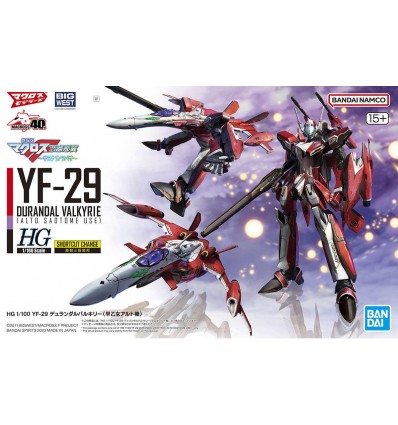 YF-29 Durandal Alto Custom Bandai