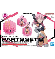 Option Parts Set 6 Chaser Costume Color A 30MS Bandai