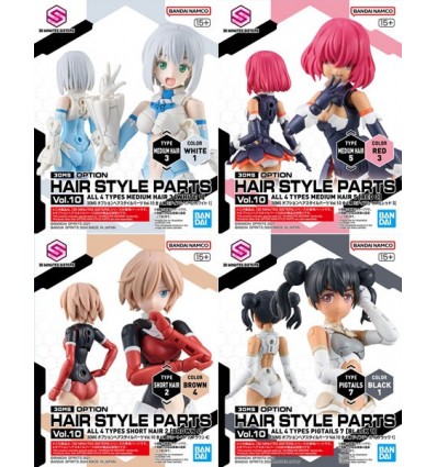 Hair Style Parts Vol 8 30MS Bandai