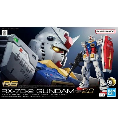 RX-78-2 Gundam 2.0 RG Bandai