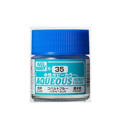 azul cobalto H35 Aqueous Mr Hobby