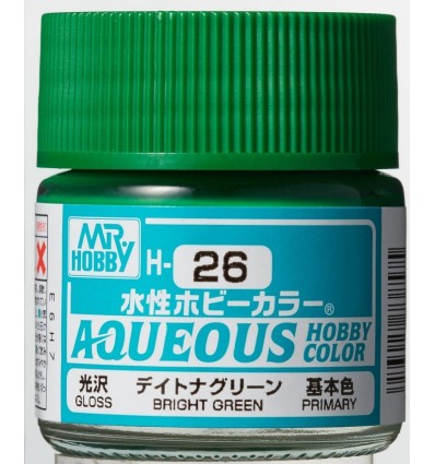verde claro H26 Aqueous Mr Hobby