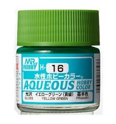 yellow green H16 Aqueous Mr Hobby