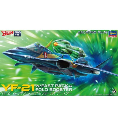 YF-21 Fighter with Fast Pack & Fold Booster 1/72 Hasegawa
