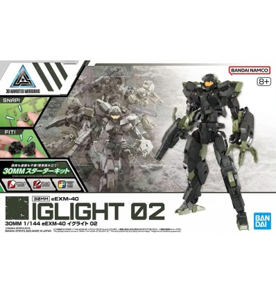 eEXM-40 Egritte 02 30mm Bandai