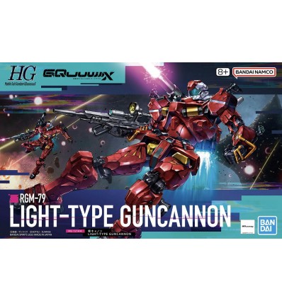 Light Type Guncannon GQ Ver HG Bandai