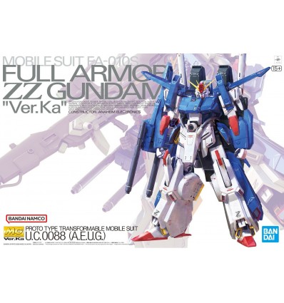 Full Armor ZZ Gundam Ver KA Bandai