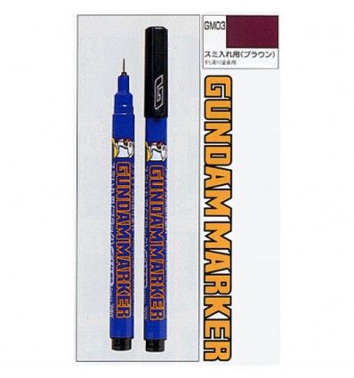 Gundam Marker Delineador cafe GM03 CSI Creos