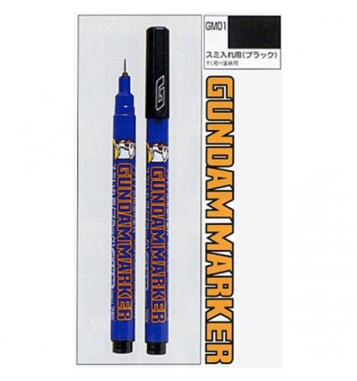 Gundam Marker Delineador negro GM01 CSI Creos