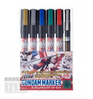 Gundam Marker Set Metalizados CSI Creos
