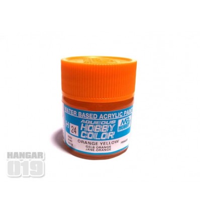Orange Yellow H24 Aqueous Mr Hobby
