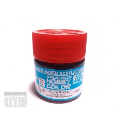 Clear Red H90 Aqueous Mr Hobby