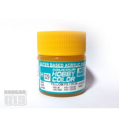 Yellow gloss H329 Aqueous Mr Hobby