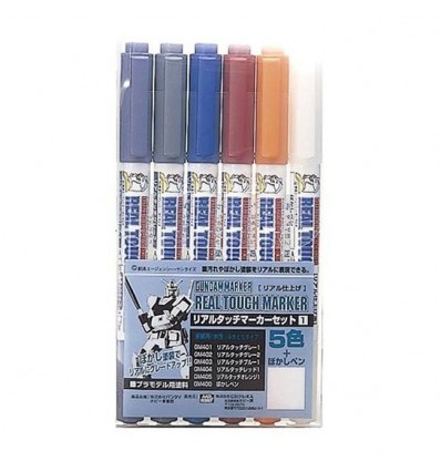 Real Touch Gundam Marker Set 01