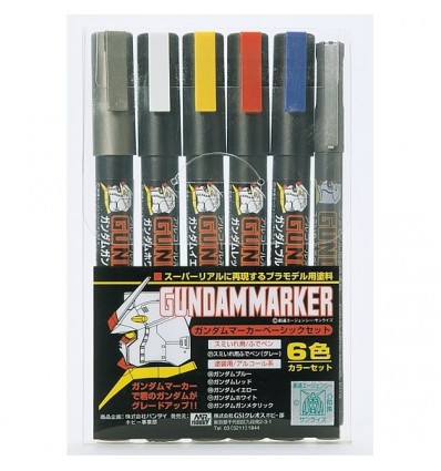 Gundam Marker Set basico