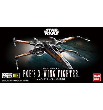 X-Wing Fighter Poe Ver mecha colle Bandai