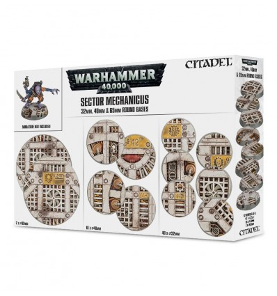 Sector Mechanicus Round Bases Citadel