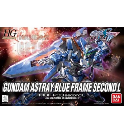 Gundam Astray Blue Frame 2nd HG Bandai